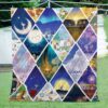 Snoopy And Moon 3D Quilt  Quilt